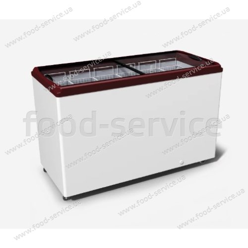 Морозильный ларь с прямым стеклом Juka M500P